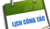 LỊCH  CÔNG TÁC THÁNG 10 CỦA PGD TP. VINH NĂM 2016